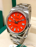 ROLEX OYSTER PERPETUAL CORAL