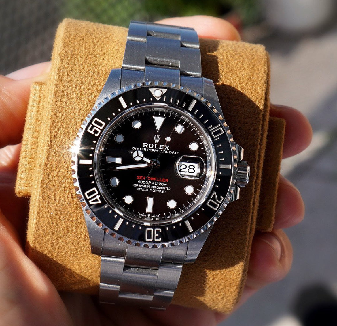 ROLEX SEA DWELLER SCRITTA ROSSA