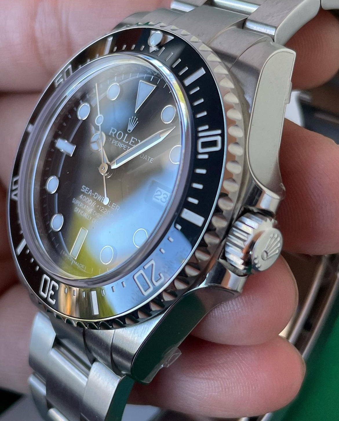 ROLEX SEA DWELLER BLACK DIAL