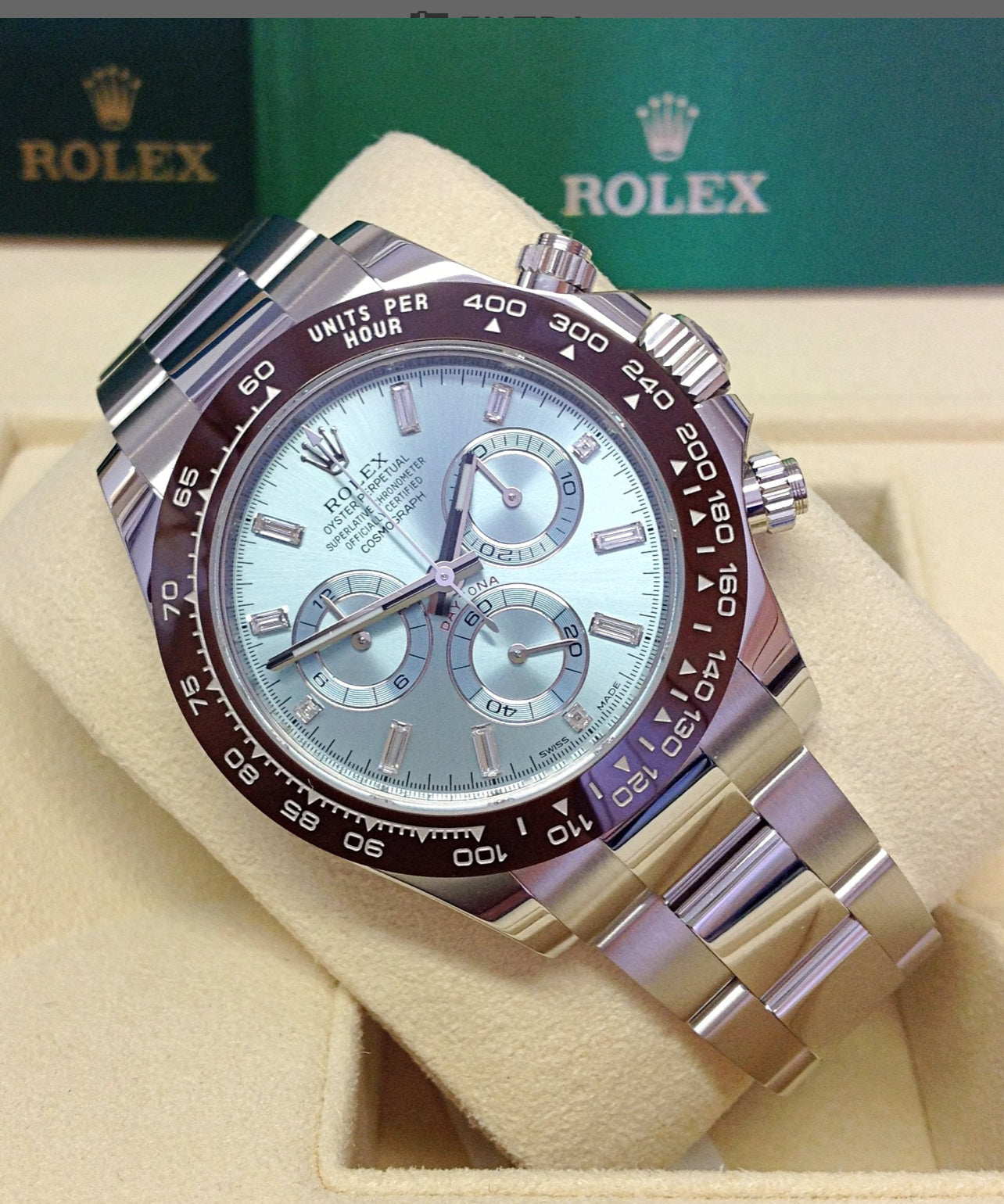 ROLEX DAYTONA PLATINUM ICE