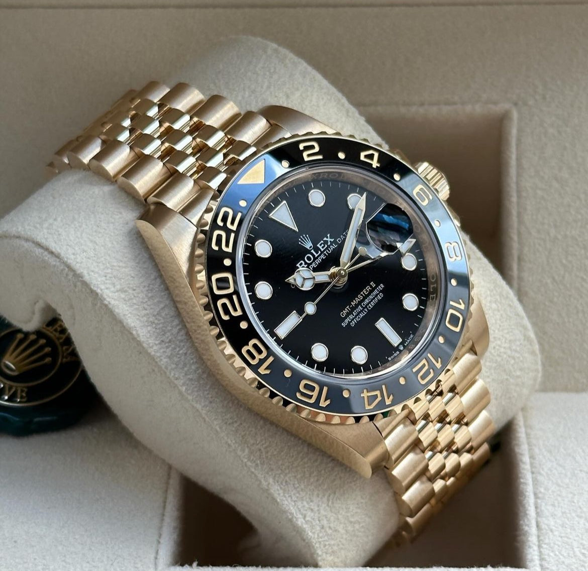 ROLEX GMT MASTER II JUBILEE ORO