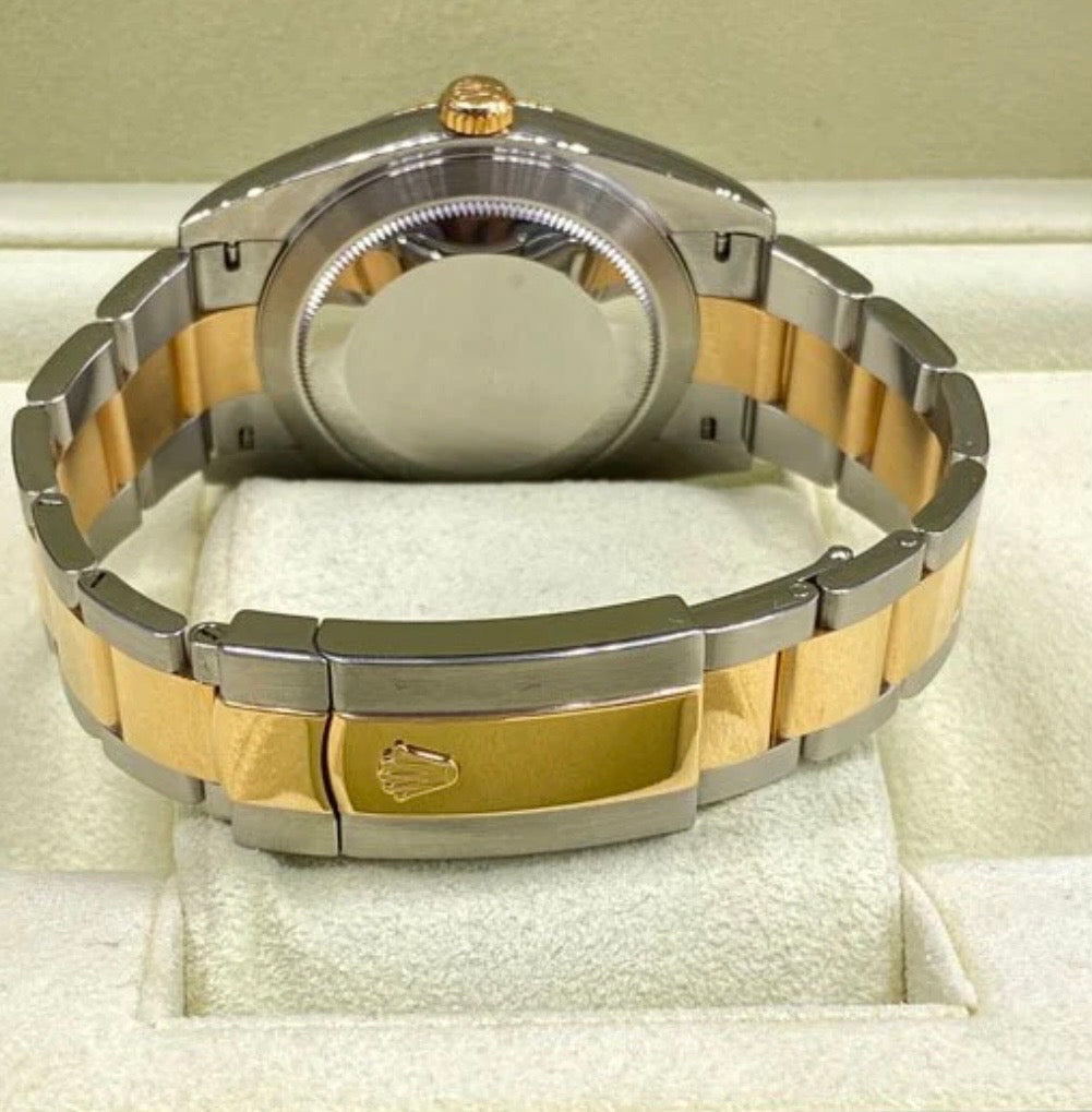 ROLEX DATEJUST OYSTER ORO QUADRANTE NERO