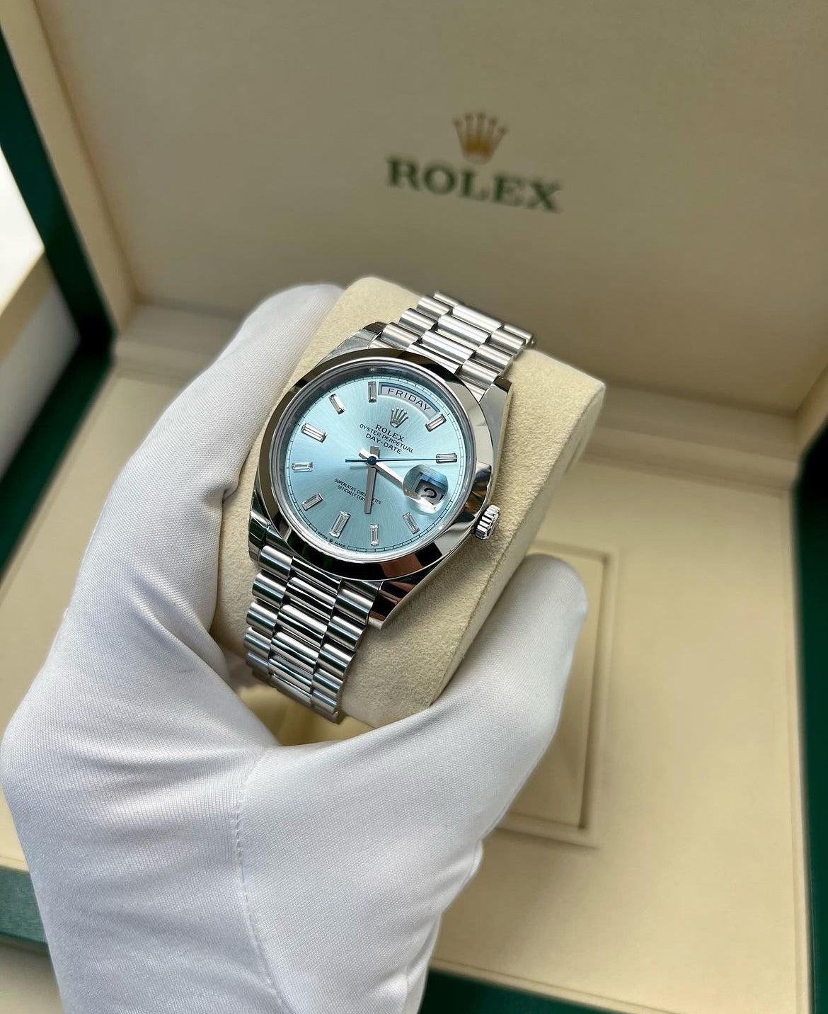 ROLEX DAY-DATE PLATINO