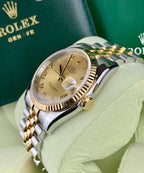ROLEX DATEJUST JUBILÈE ORO ROMAN