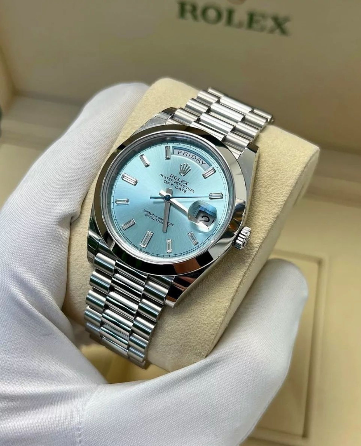 ROLEX DAY-DATE PLATINO
