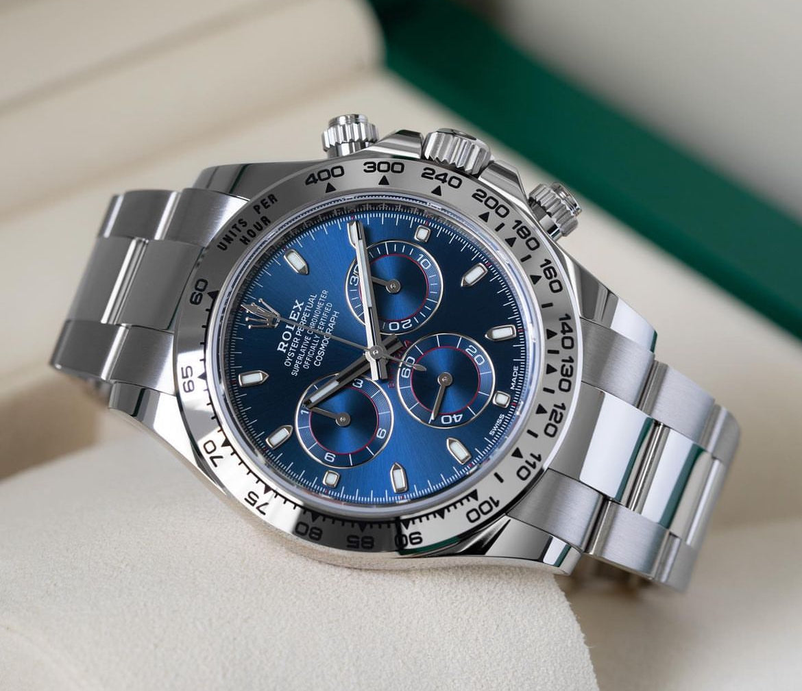 ROLEX DAYTONA BLU DIAL