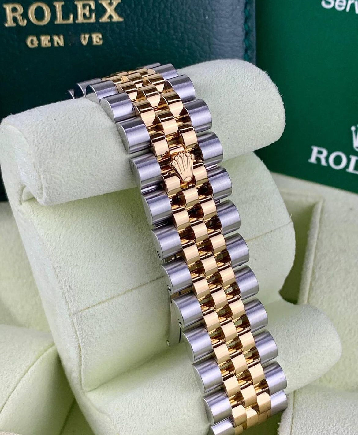 ROLEX DATEJUST JUBILÈE ORO ROMAN