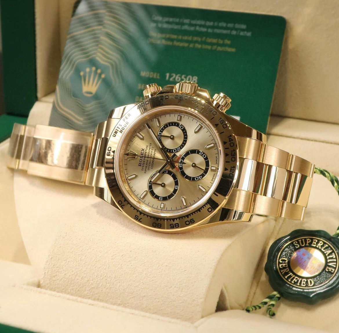 ROLEX DAYTONA GOLD
