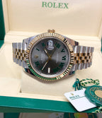 ROLEX DATEJUST JUBILÈE WIMBLEDON ACCIAIO E ORO GIALLO