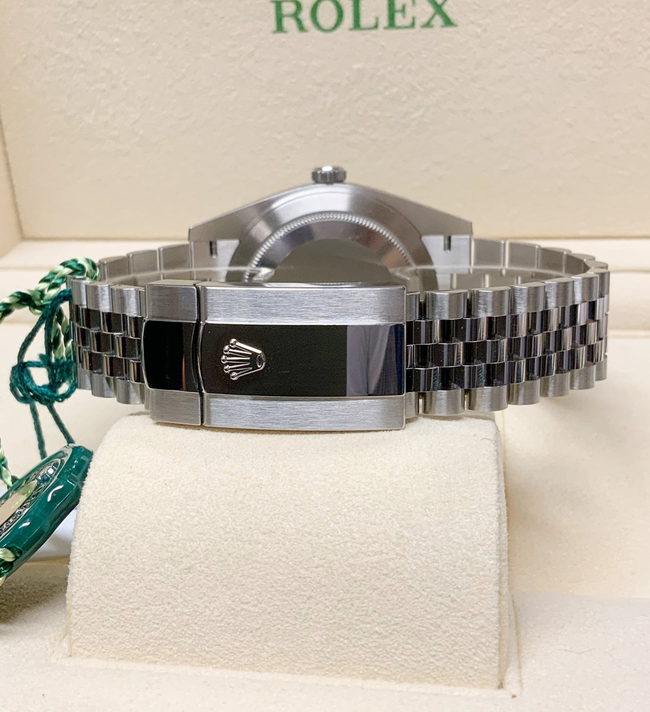 ROLEX DATEJUST JUBILÉE GRIGIO RODIO DIAMOND