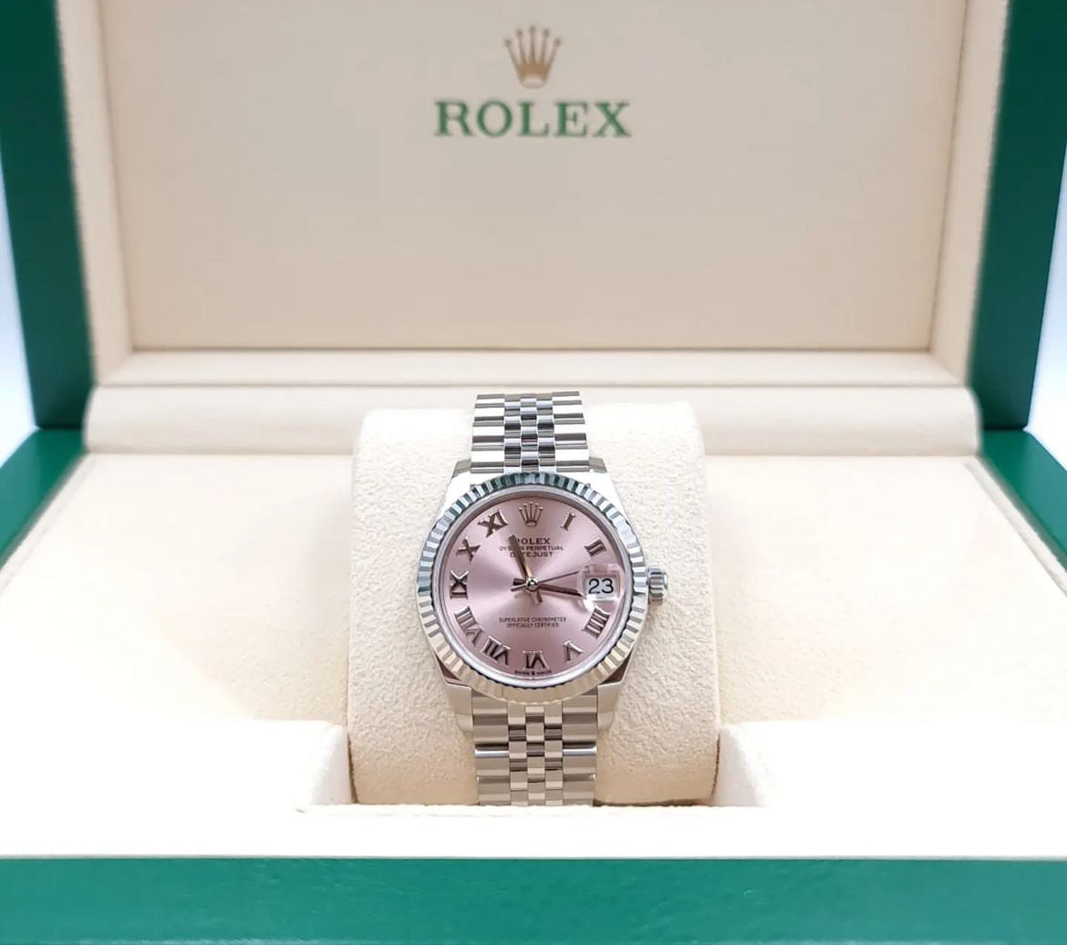 ROLEX DATEJUST JUBILÈE ROSA ROMAN