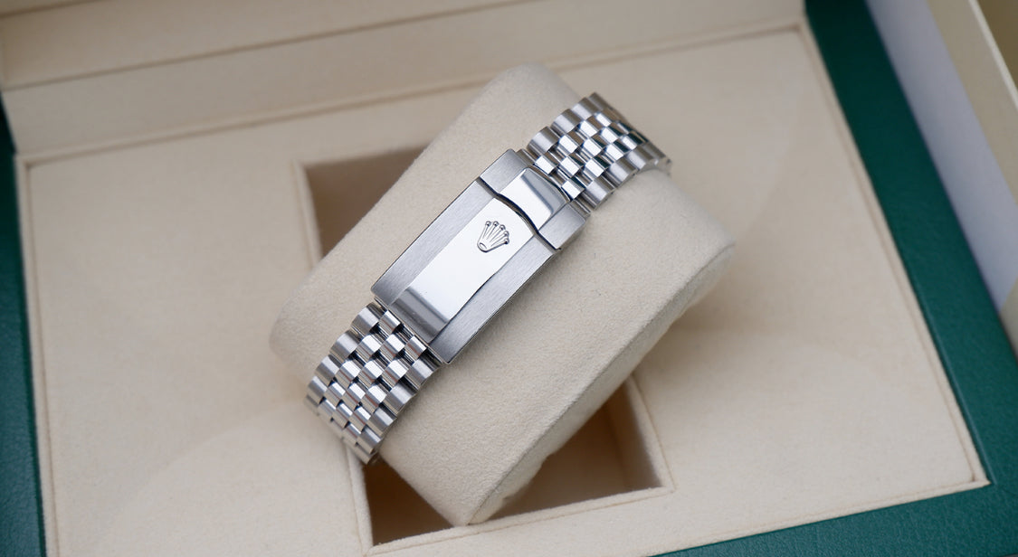 ROLEX DATEJUST JUBILEE BLACK DIAL DIAMOND