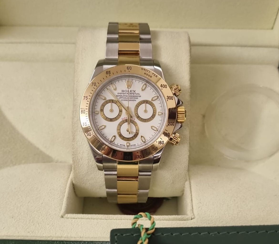 ROLEX DAYTONA ACCIAIO E ORO