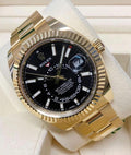 ROLEX SKY DWELLER ORO QUADRANTE NERO