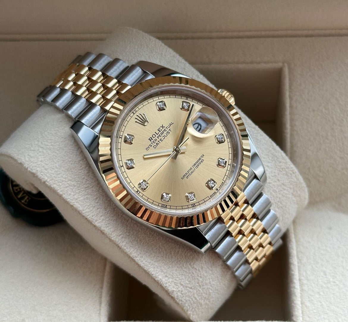 ROLEX DATEJUST JUBILÈE ORO DIAMOND