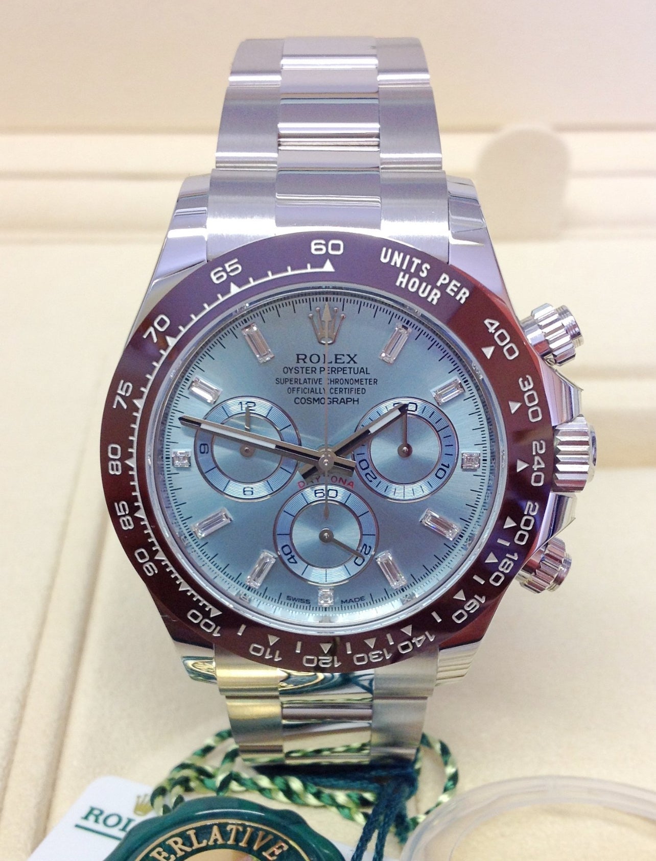ROLEX DAYTONA PLATINUM ICE