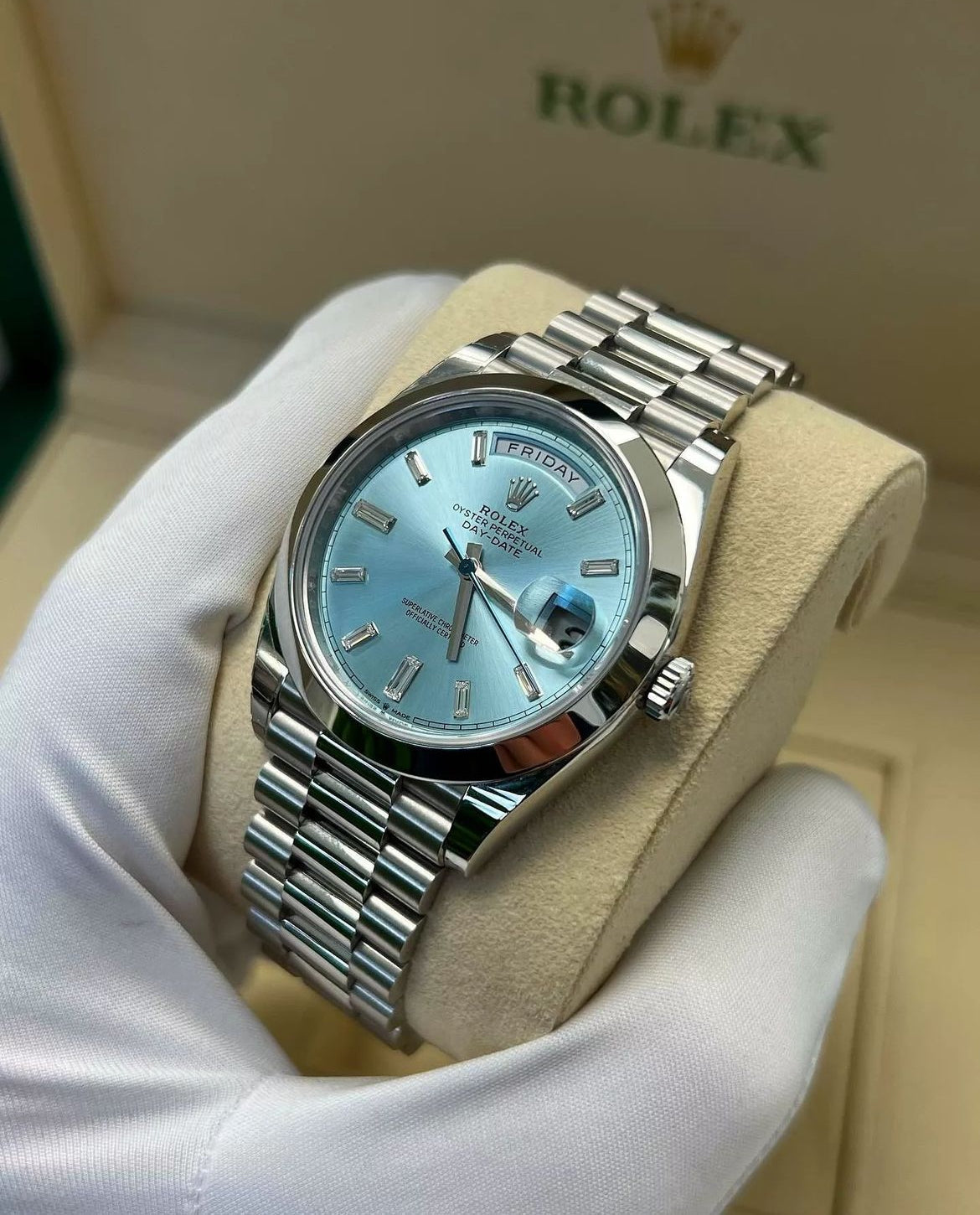 ROLEX DAY-DATE PLATINO