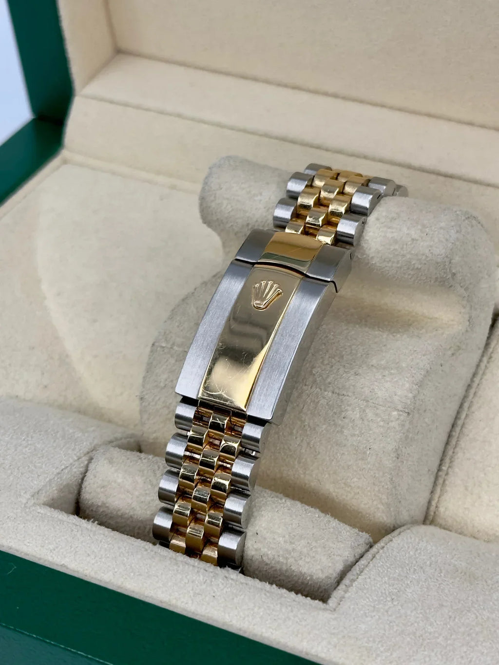ROLEX DATEJUST JUBILEE ACCIAIO E ORO QUADRANTE NERO