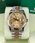 ROLEX DATEJUST JUBILÈE ORO ROMAN