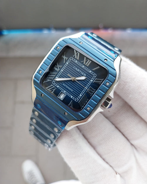 CARTIER SANTOS TOTAL BLU