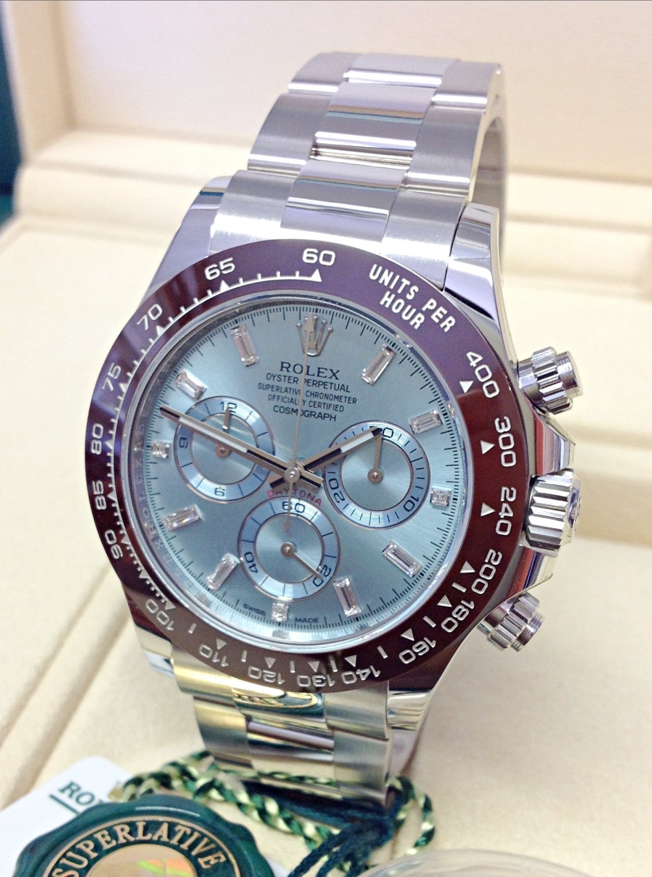 ROLEX DAYTONA PLATINUM ICE