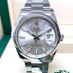 ROLEX DATEJUST OYSTER SILVER DIAL