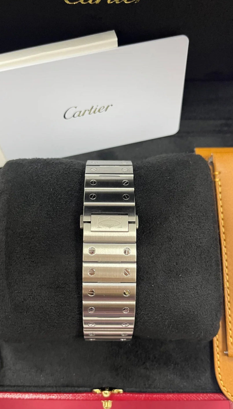 CARTIER SANTOS BLU DIAL