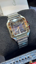 CARTIER SANTOS BLU DIAL