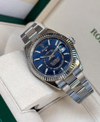 ROLEX SKY DWELLER BLU