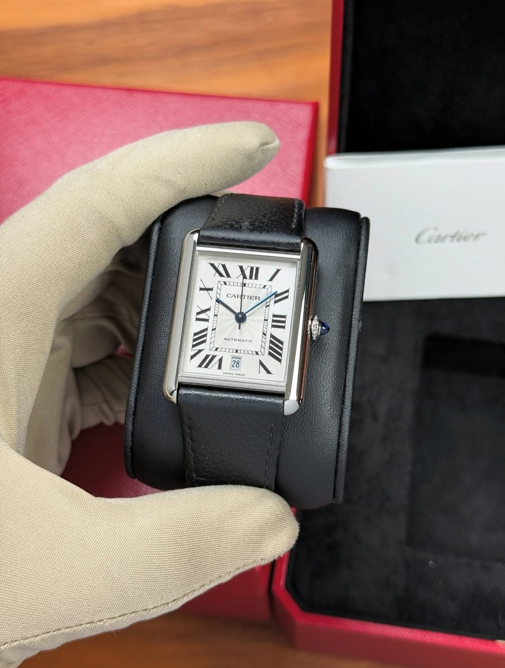 CARTIER MUST TANK BLACK