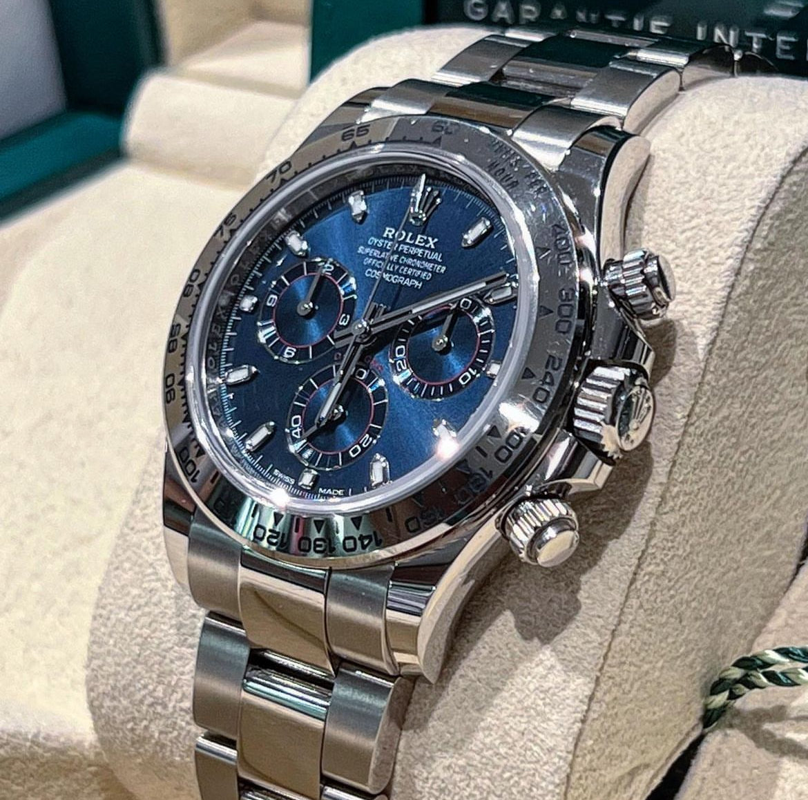 ROLEX DAYTONA BLU DIAL