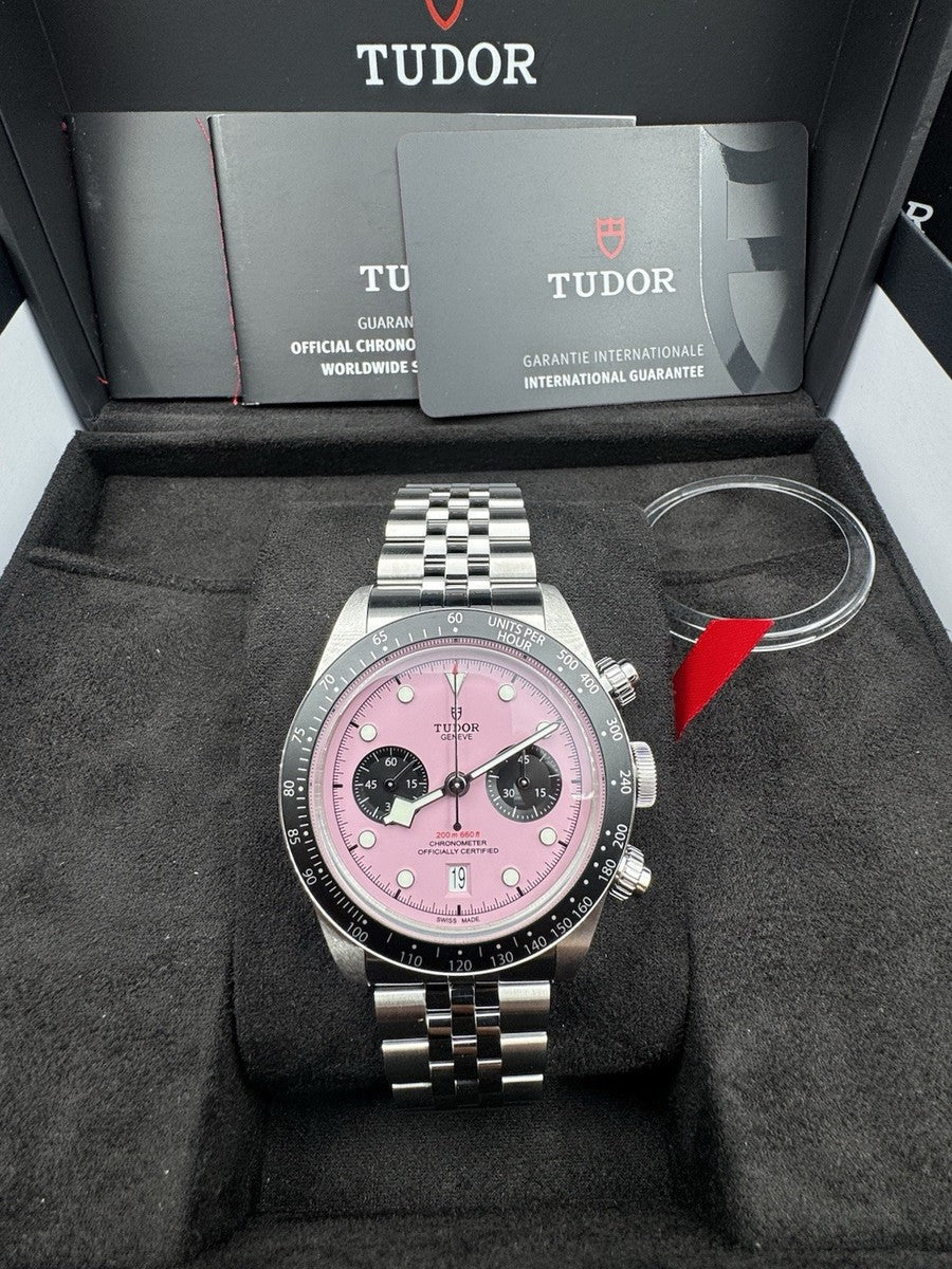 TUDOR BLACK BAY PINK