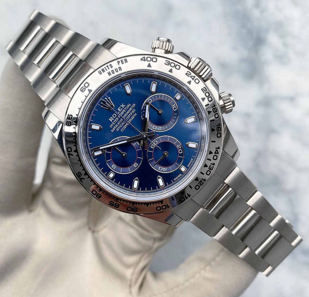 ROLEX DAYTONA BLU DIAL