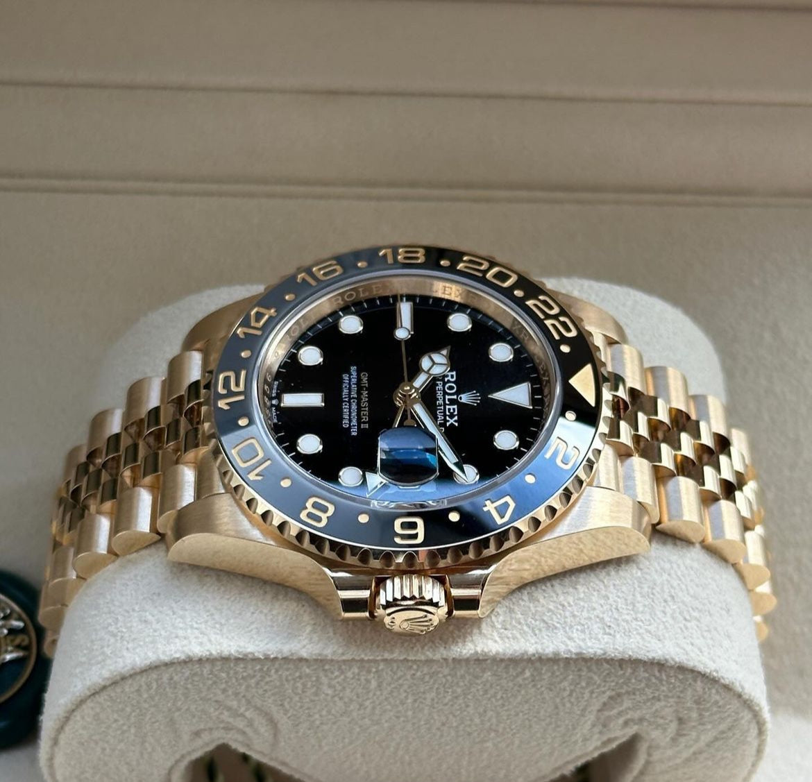 ROLEX GMT MASTER II JUBILEE ORO