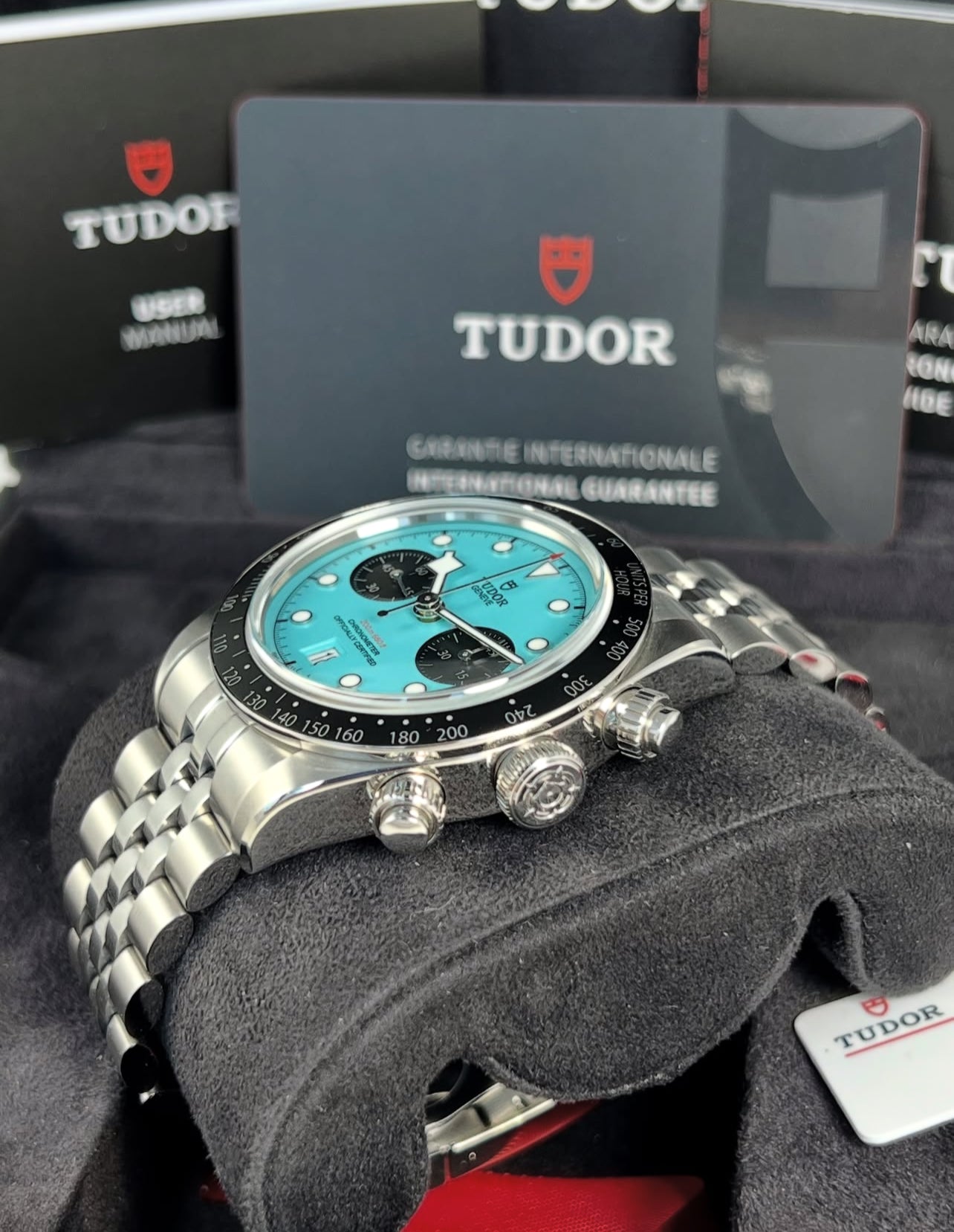 TUDOR BLACK BAY FLAMINGO BLU