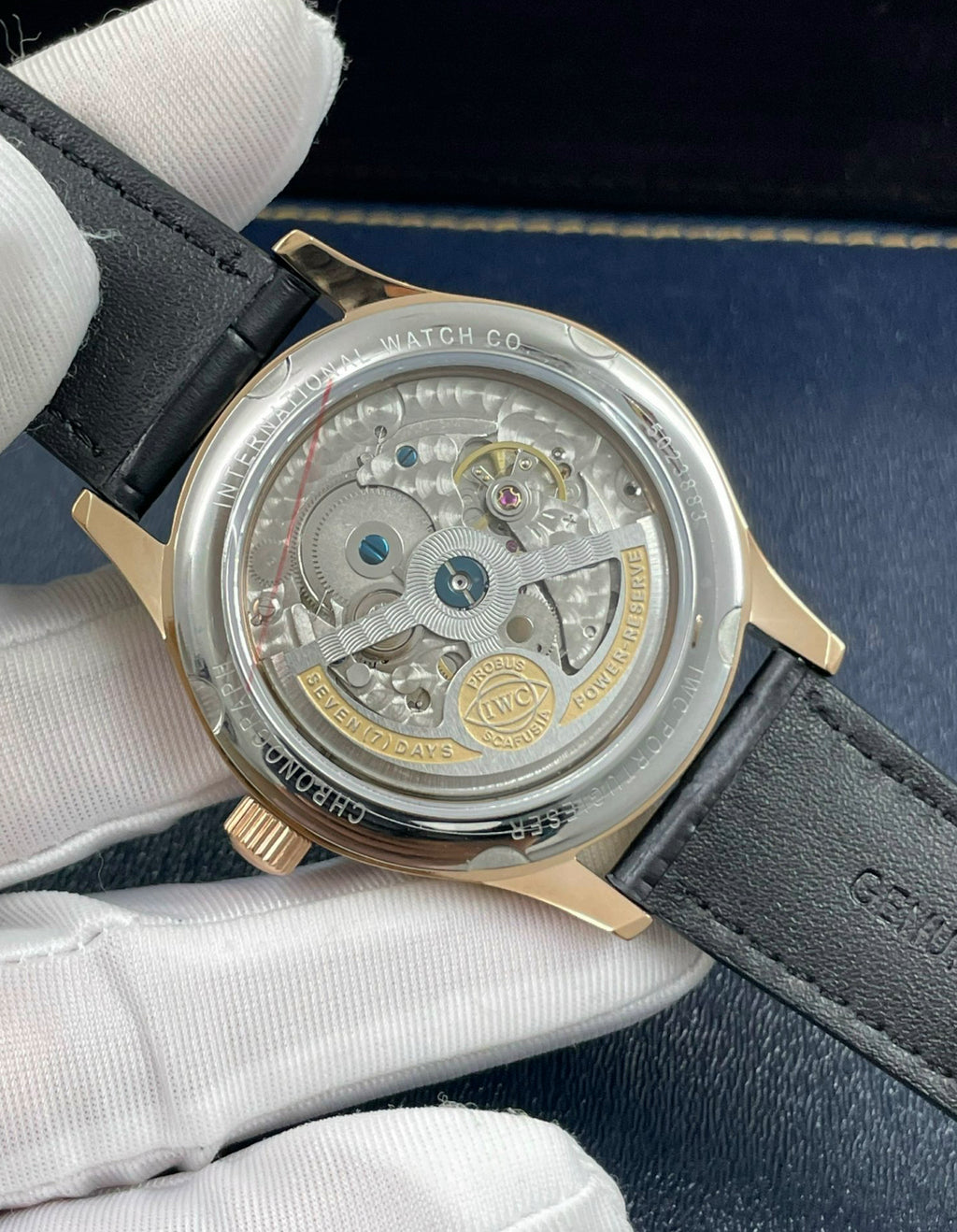 IWC Schaffausen Portugieser Rosé Gold