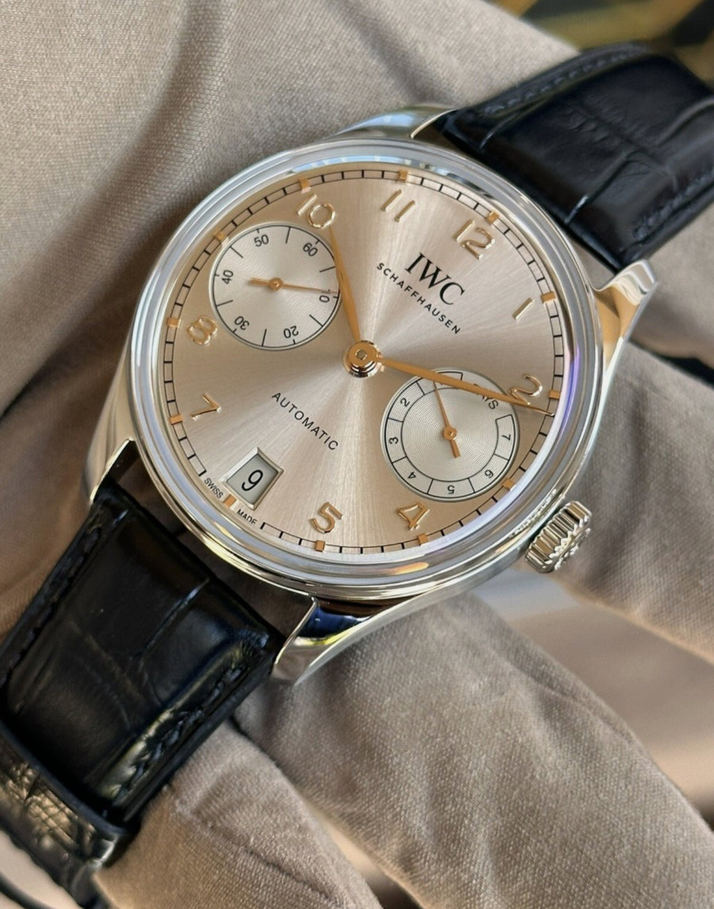 IWC Schaffausen Portugieser 42mm Sand Rosè