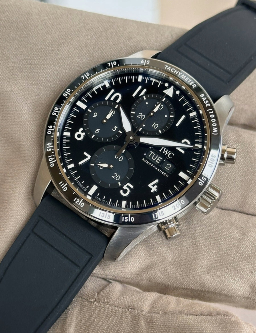 IWC Schaffausen Pilot's Performance Chronograph AMG 41