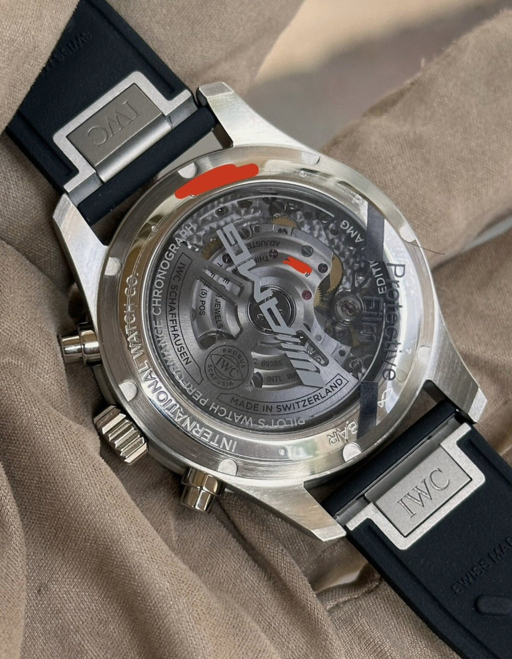 IWC Schaffausen Pilot's Performance Chronograph AMG 41