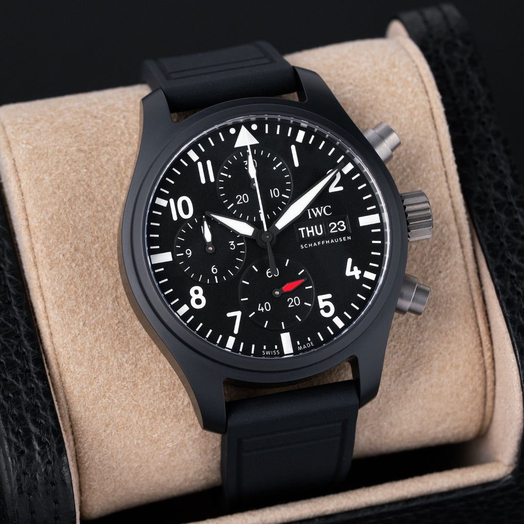 IWC Pilot 41 Top Gun Chronograph Black Ceramic