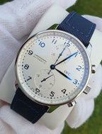 IWC Schaffausen Portugieser Blu Leather