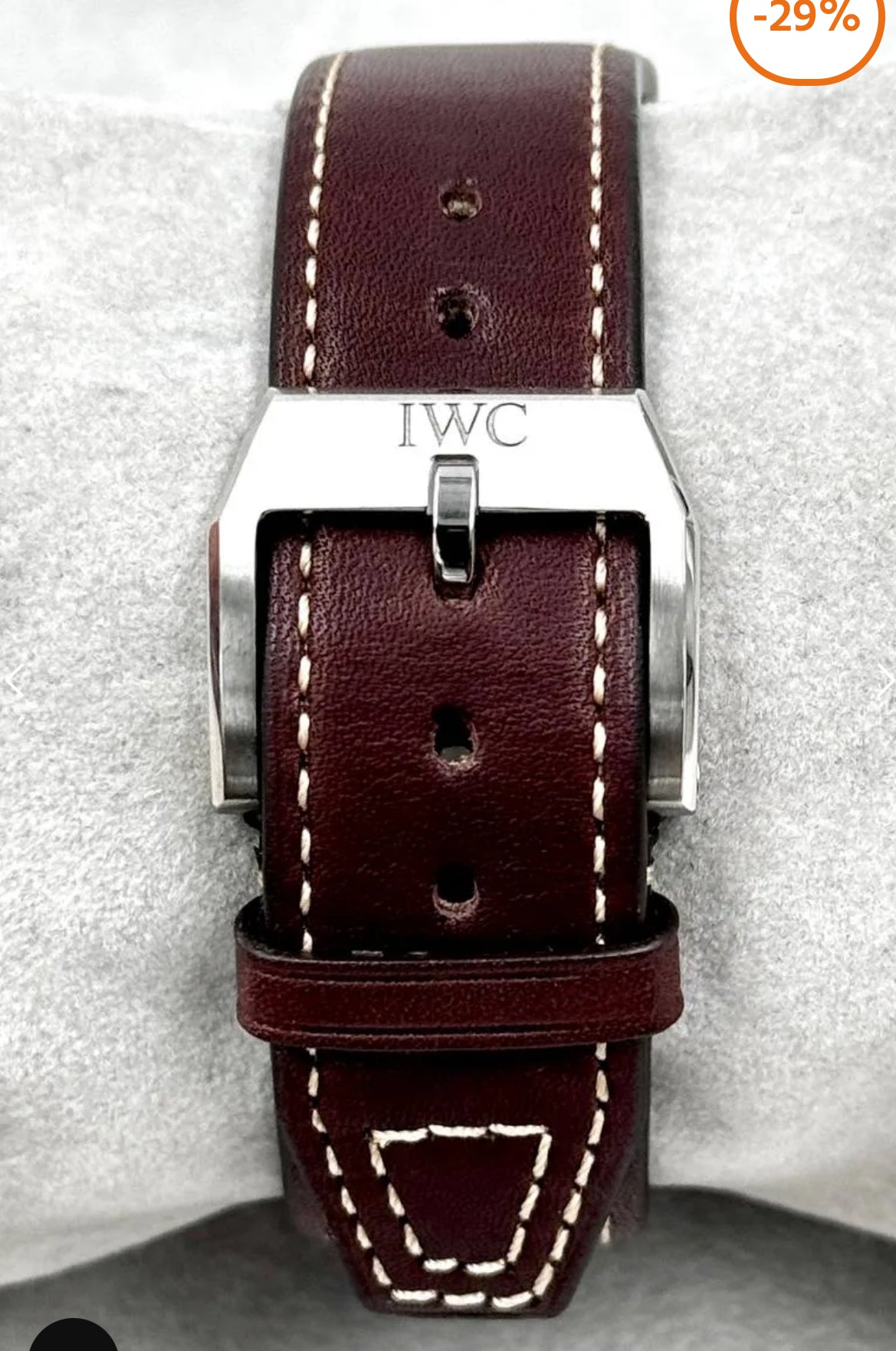 IWC Schaffausen Pilot Chronograph Brown Leather
