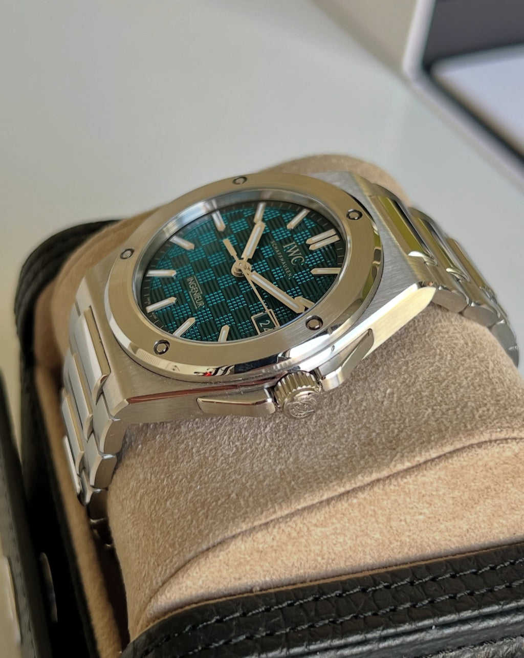 IWC INGENIEUR Automatic 40mm Olive Green Dial