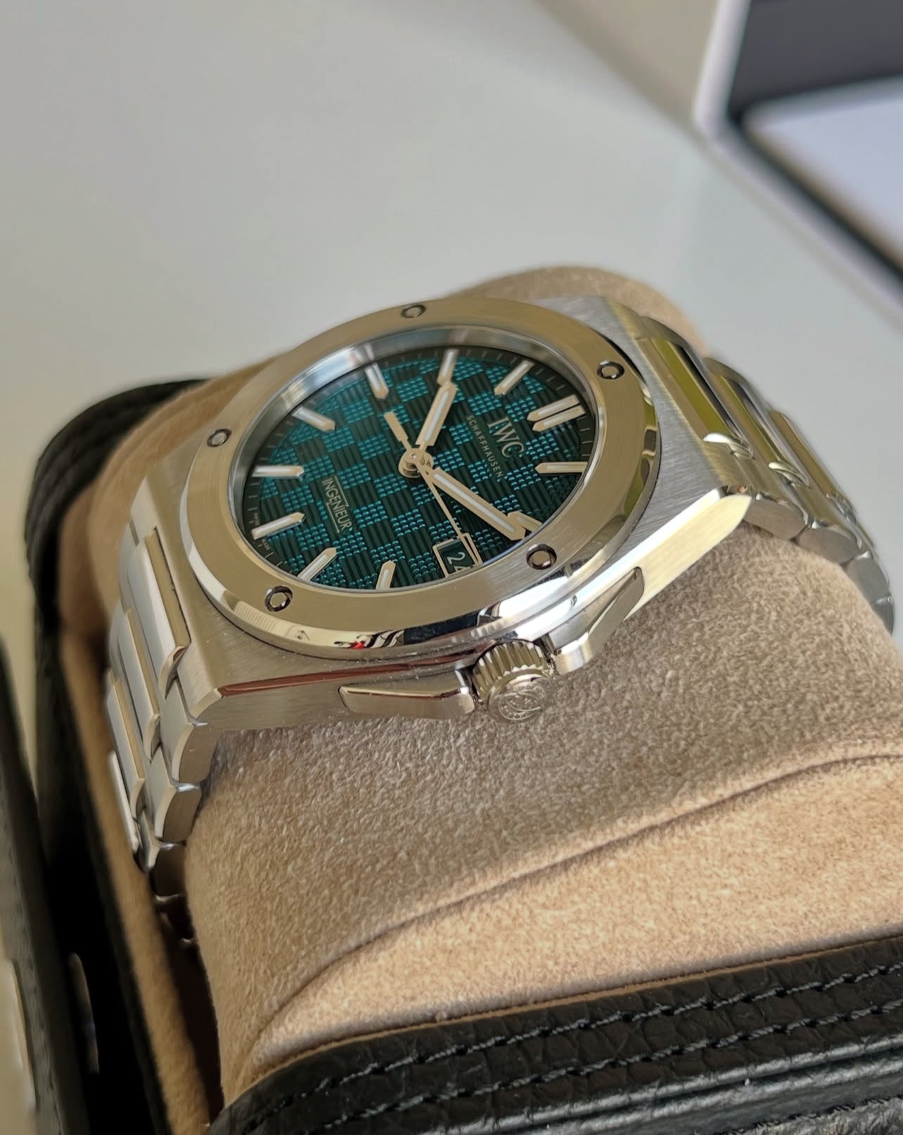 IWC INGENIEUR Automatic 40mm Olive Green Dial