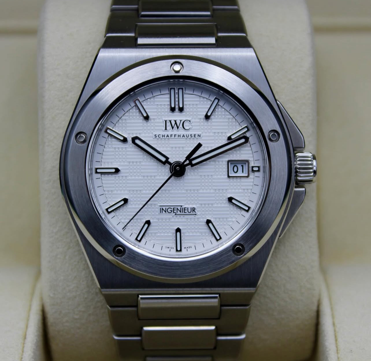 IWC INGENIEUR Automatic 40mm White Dial