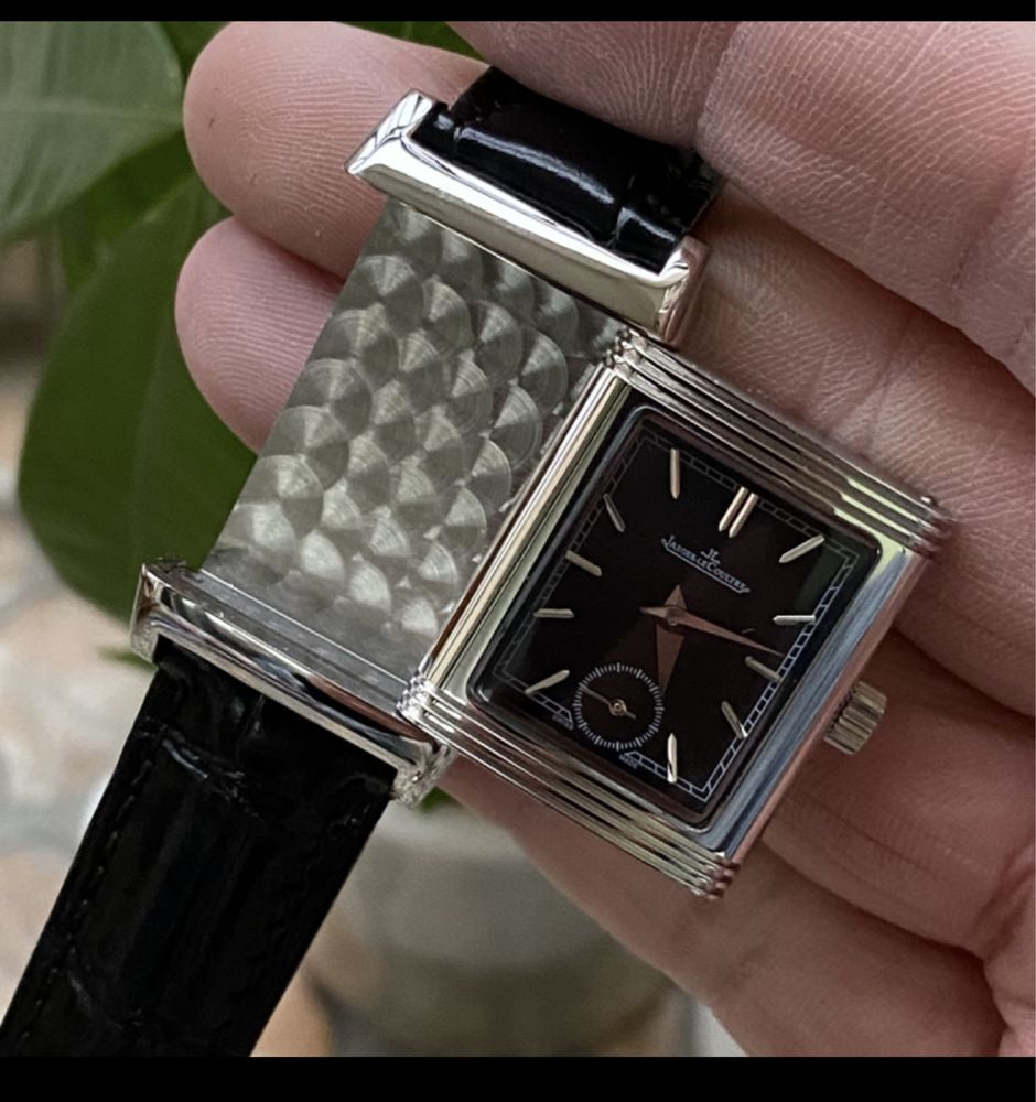 JAEGER-LeCOULTRE REVERSO TRIBUTE DUO FACE BLACK
