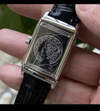 JAEGER-LeCOULTRE REVERSO TRIBUTE DUO FACE BLACK