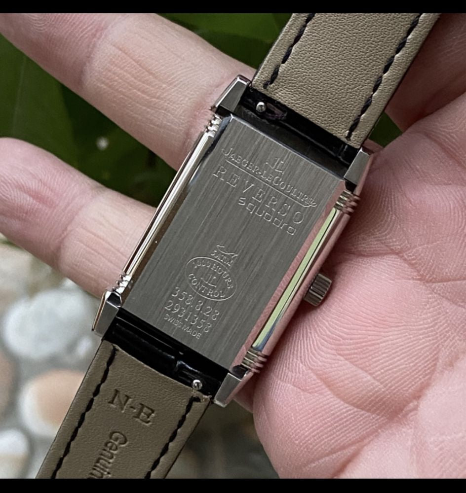JAEGER-LeCOULTRE REVERSO TRIBUTE DUO FACE BLACK