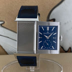 JAEGER Le-COULTRE REVERSO TRIBUTE MONOFACE BLU