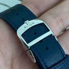 JAEGER Le-COULTRE REVERSO TRIBUTE MONOFACE BLU
